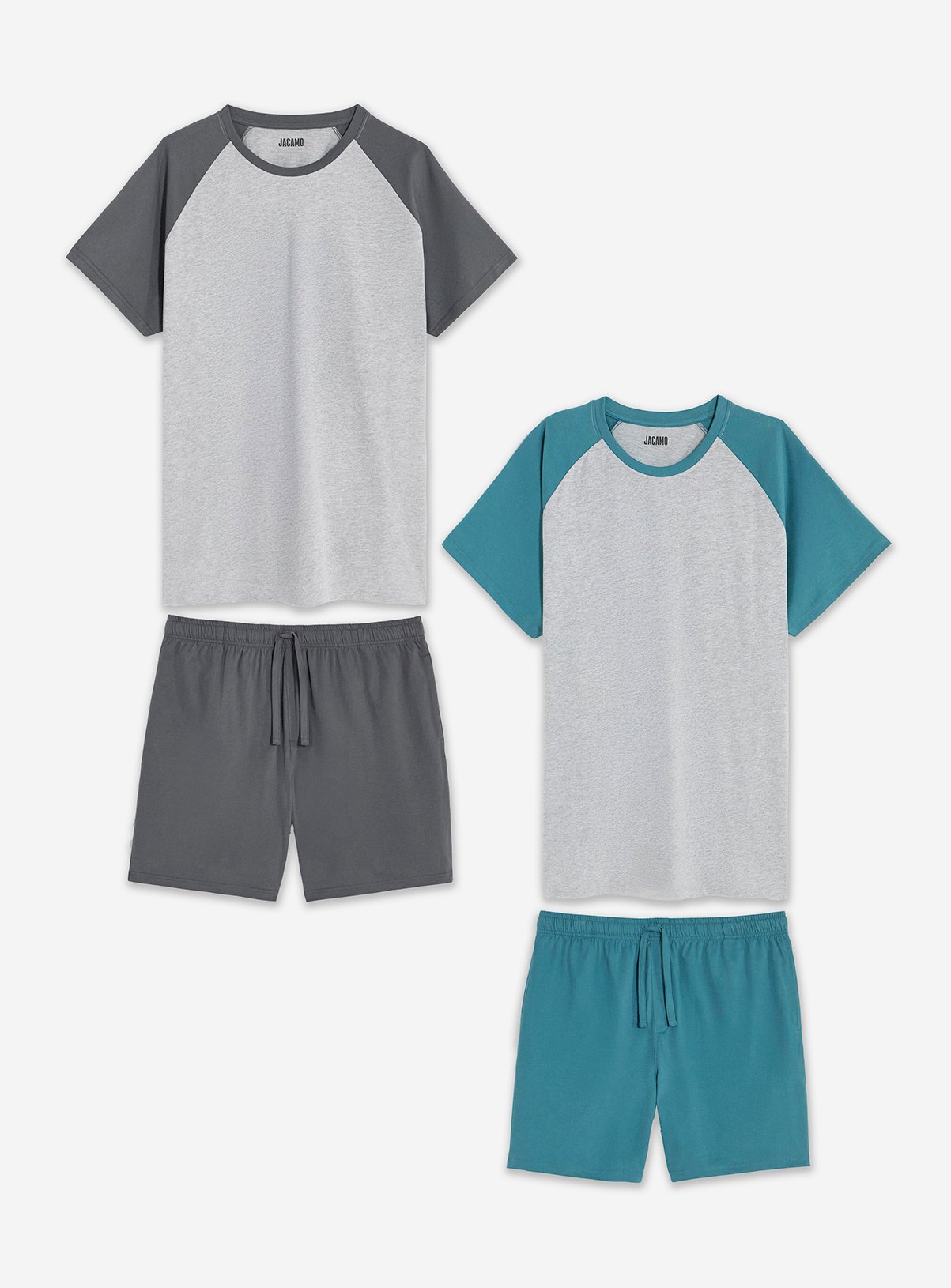 JACAMO 2 Pack Raglan Pyjamas 1XL - Image 5 thumbnail